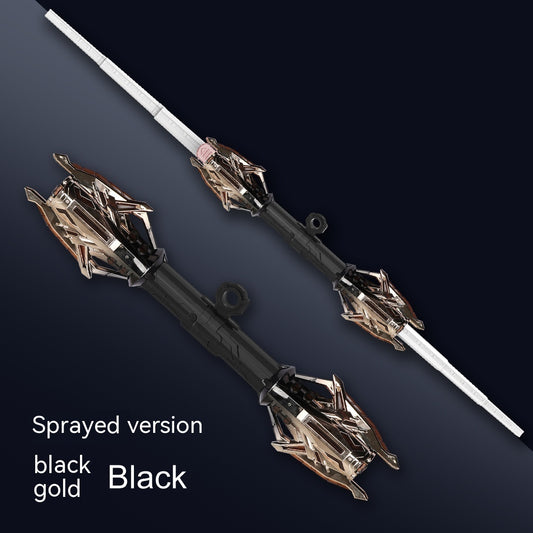 Fingertip Rotating Colorful Gravity Sensing Double Sword Light Stick