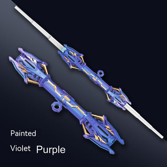 Fingertip Rotating Colorful Gravity Sensing Double Sword Light Stick