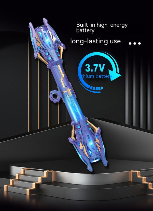 Fingertip Rotating Colorful Gravity Sensing Double Sword Light Stick