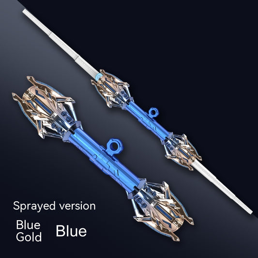 Fingertip Rotating Colorful Gravity Sensing Double Sword Light Stick