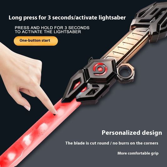 Cool Telescopic Laser Sword Light Stick