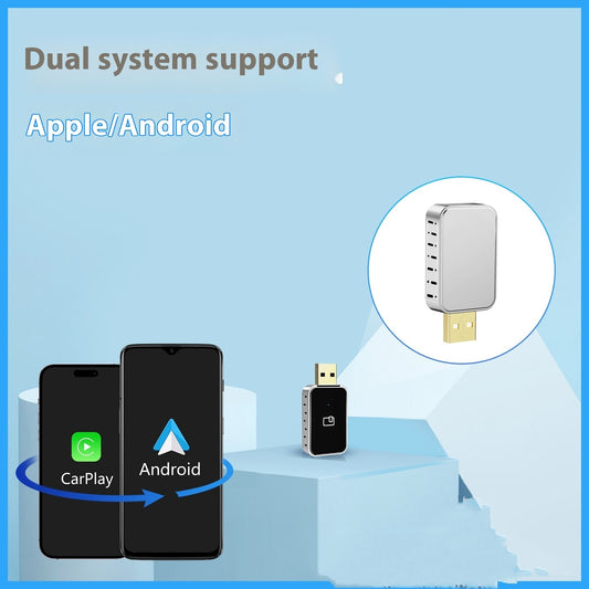 Wireless Carplay Adaptor Android Auto Vehicle Interconnection Wired To Wireless Carplay Smart Box